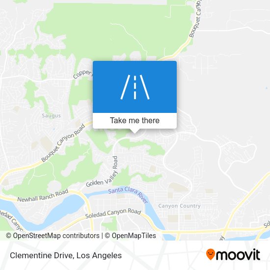 Clementine Drive map