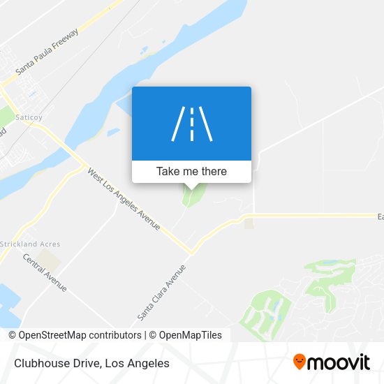 Mapa de Clubhouse Drive