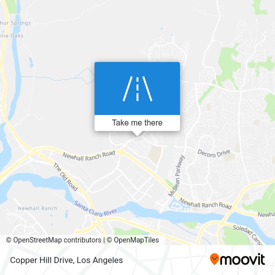 Mapa de Copper Hill Drive