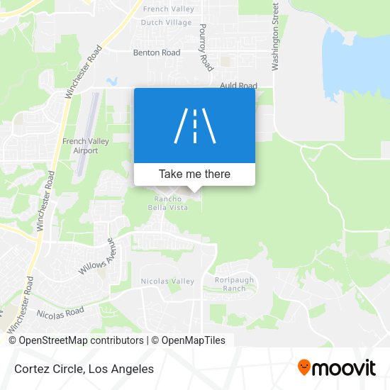 Mapa de Cortez Circle