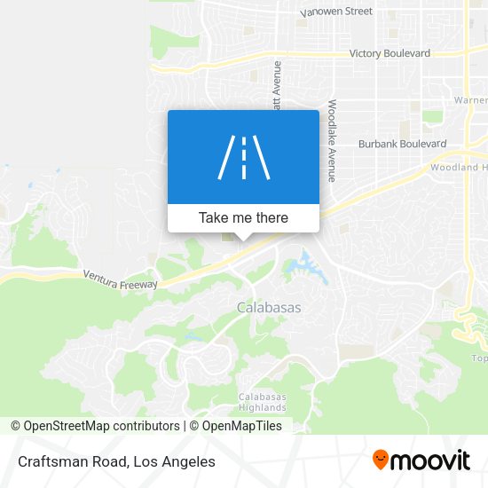 Mapa de Craftsman Road