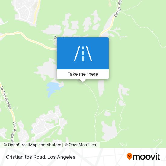 Cristianitos Road map