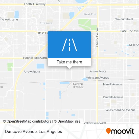 Mapa de Dancove Avenue