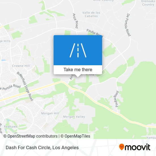 Mapa de Dash For Cash Circle