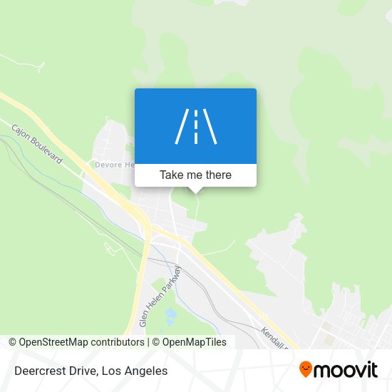 Mapa de Deercrest Drive