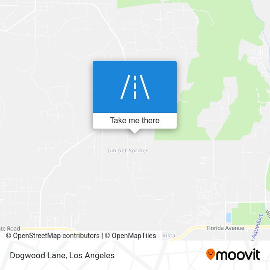 Mapa de Dogwood Lane