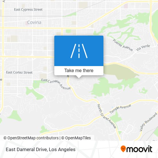 Mapa de East Dameral Drive