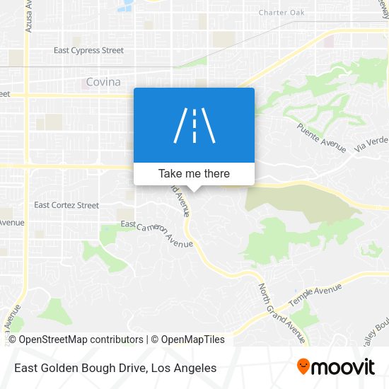 East Golden Bough Drive map