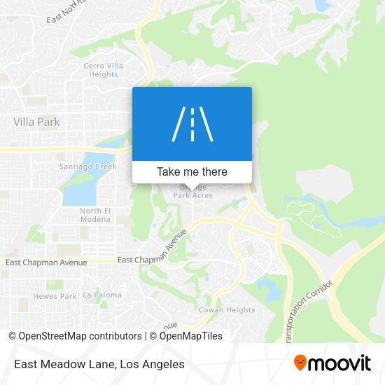 Mapa de East Meadow Lane