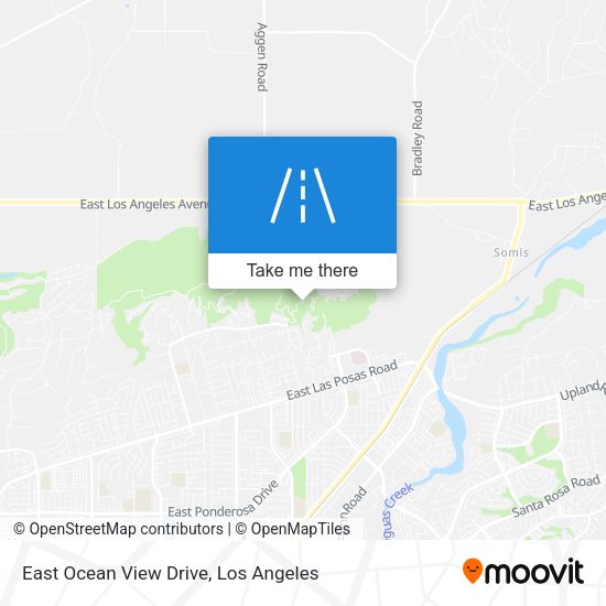 Mapa de East Ocean View Drive