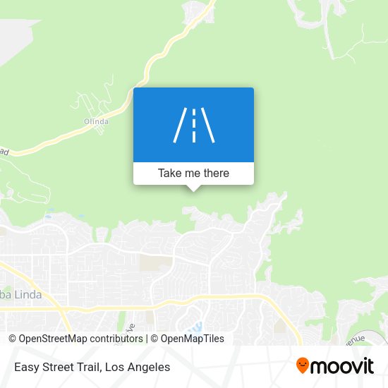 Easy Street Trail map