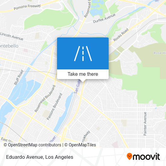 Mapa de Eduardo Avenue