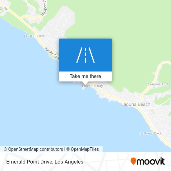 Mapa de Emerald Point Drive
