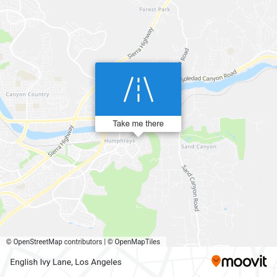 Mapa de English Ivy Lane