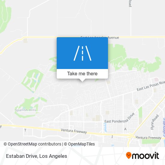 Estaban Drive map