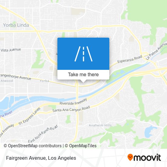 Mapa de Fairgreen Avenue