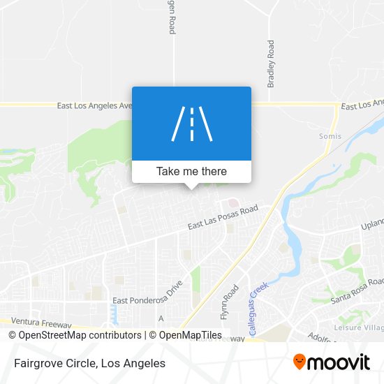 Mapa de Fairgrove Circle