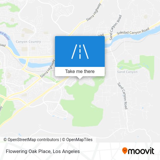 Flowering Oak Place map