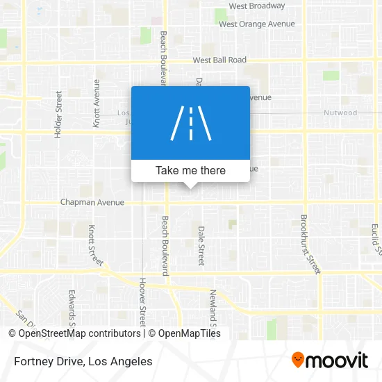 Fortney Drive map