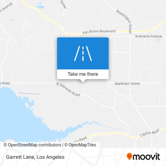 Mapa de Garrett Lane