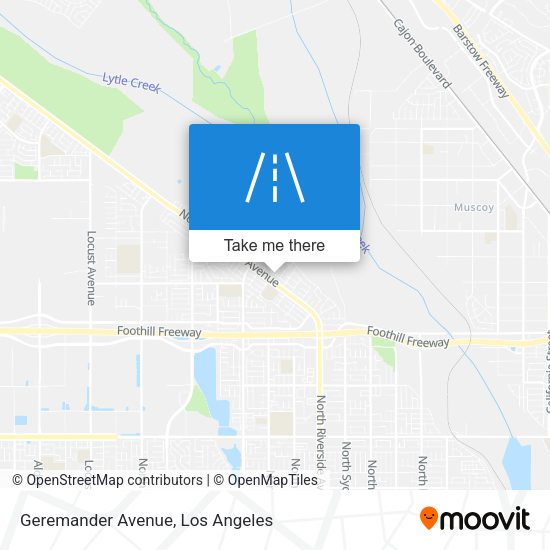 Mapa de Geremander Avenue
