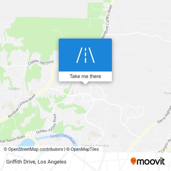 Mapa de Griffith Drive