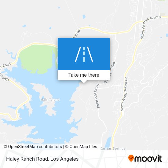 Mapa de Haley Ranch Road