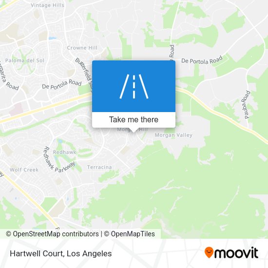 Mapa de Hartwell Court