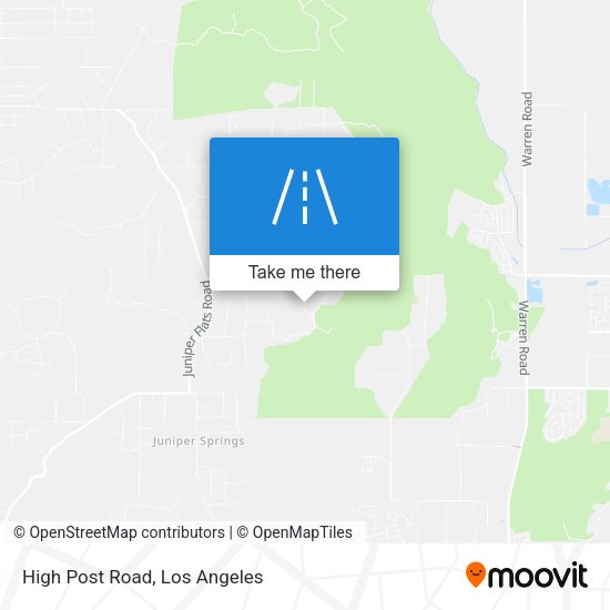 Mapa de High Post Road