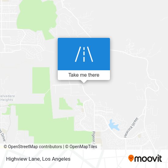 Mapa de Highview Lane