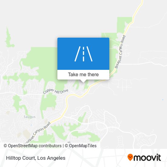 Mapa de Hilltop Court
