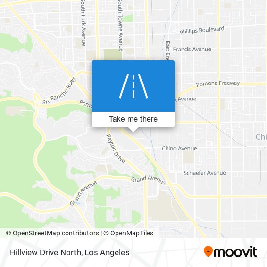 Mapa de Hillview Drive North