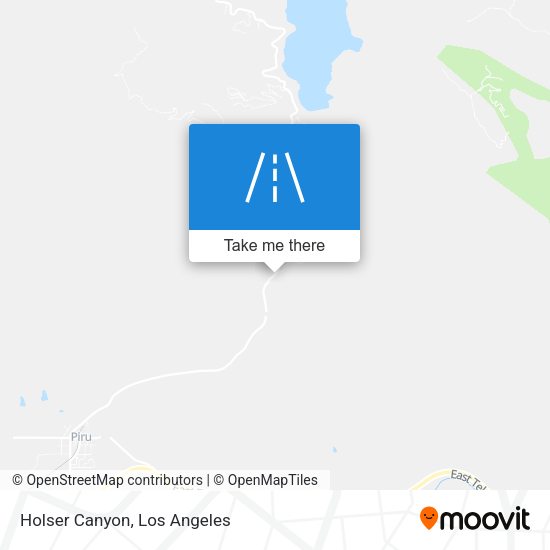 Mapa de Holser Canyon