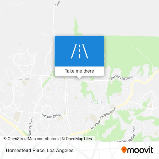 Mapa de Homestead Place