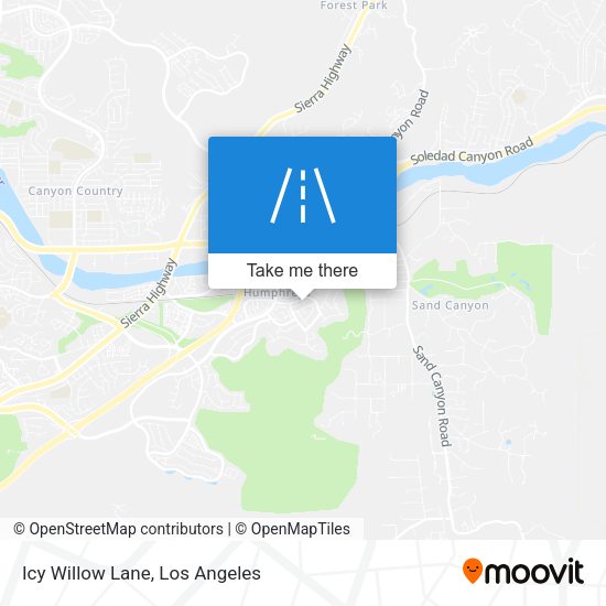Mapa de Icy Willow Lane