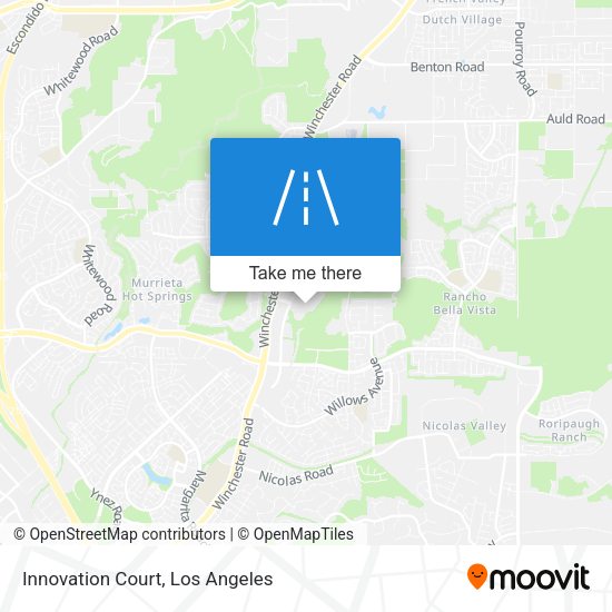 Mapa de Innovation Court