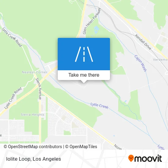 Iolite Loop map