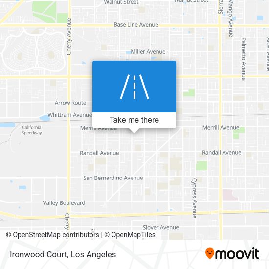 Mapa de Ironwood Court