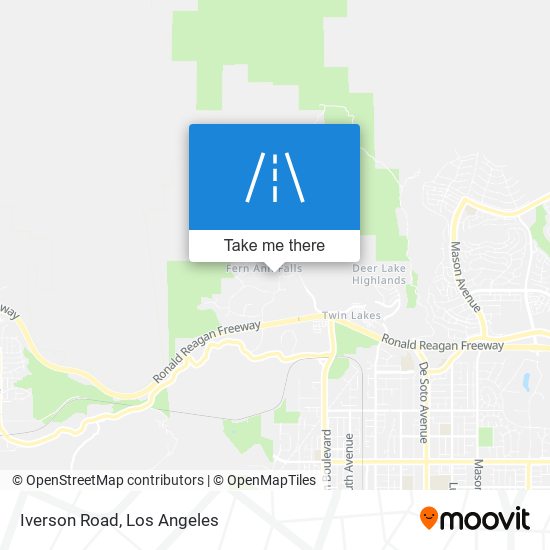 Mapa de Iverson Road