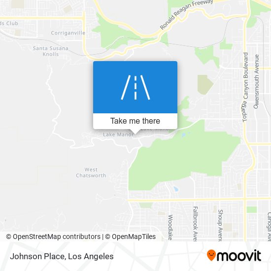 Mapa de Johnson Place