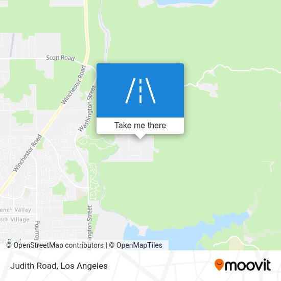 Mapa de Judith Road