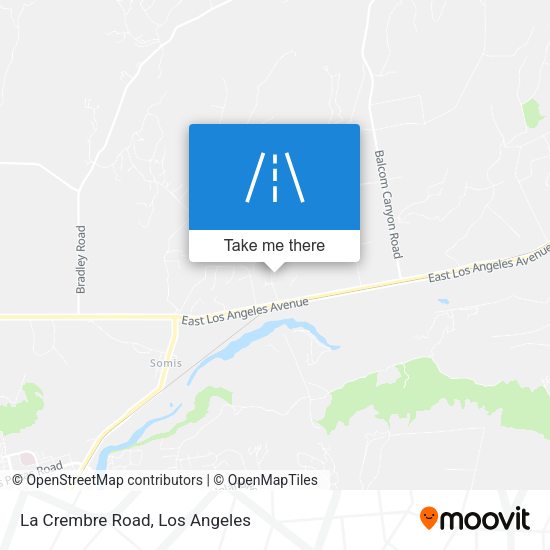 La Crembre Road map