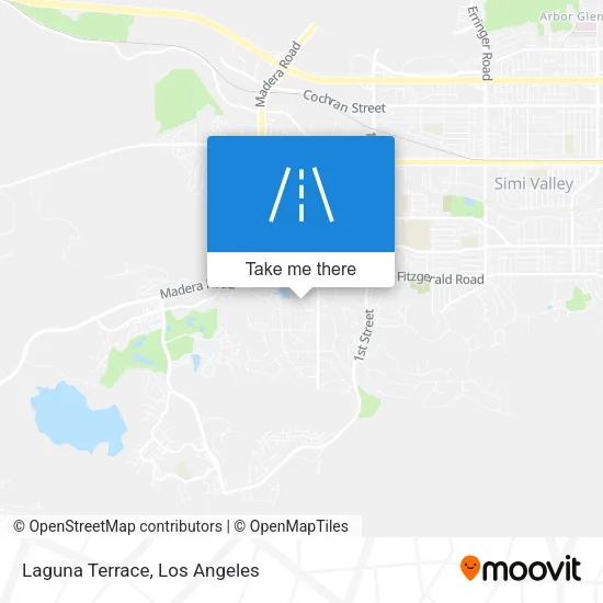 Laguna Terrace map