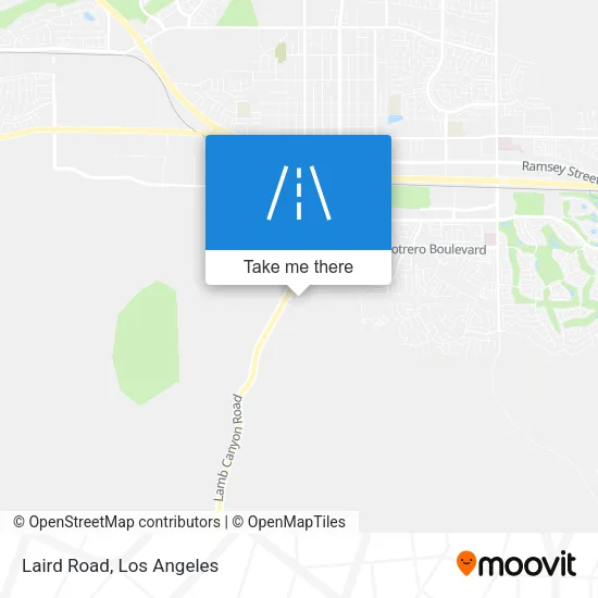 Laird Road map