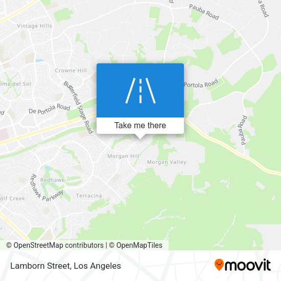 Mapa de Lamborn Street