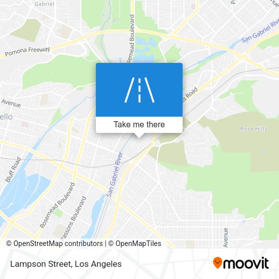 Mapa de Lampson Street