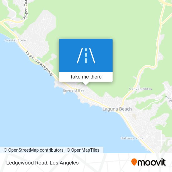 Mapa de Ledgewood Road