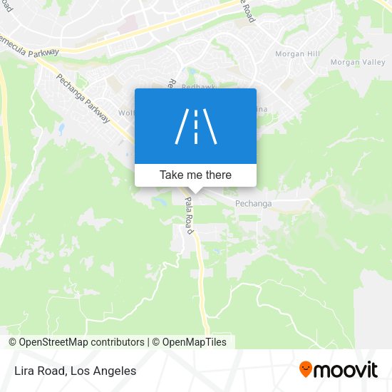 Mapa de Lira Road