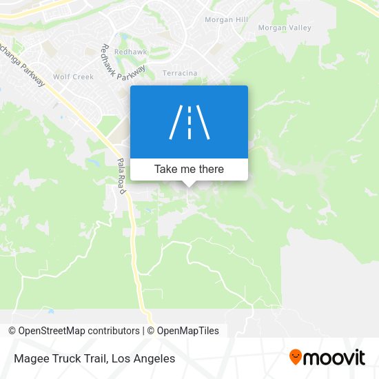 Mapa de Magee Truck Trail