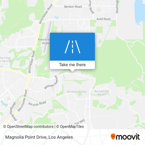 Magnolia Point Drive map